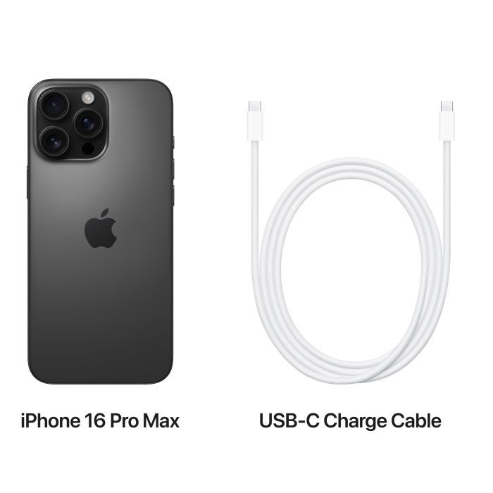 Мобильный телефон Apple iPhone 16 Pro Max 256GB Black Titanium Фото 7