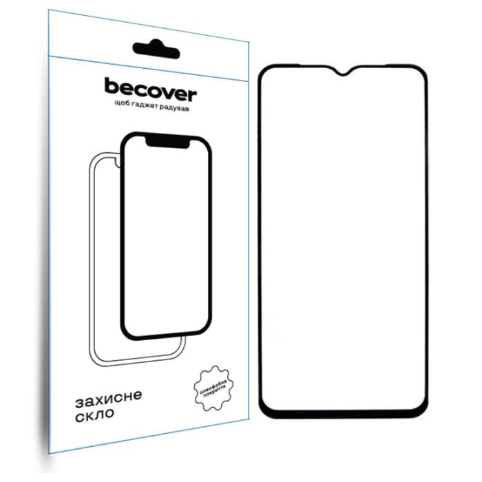 Стекло защитное BeCover Blackview A52 Pro Black Фото