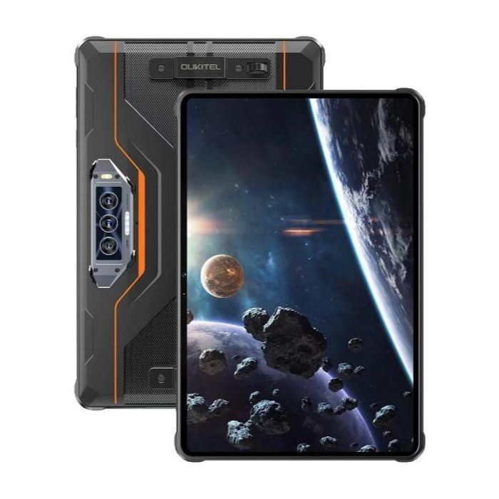 Планшет OUKITEL RT8 11" 6/256GB NFC LTE Dual Sim Black-Orange with Фото