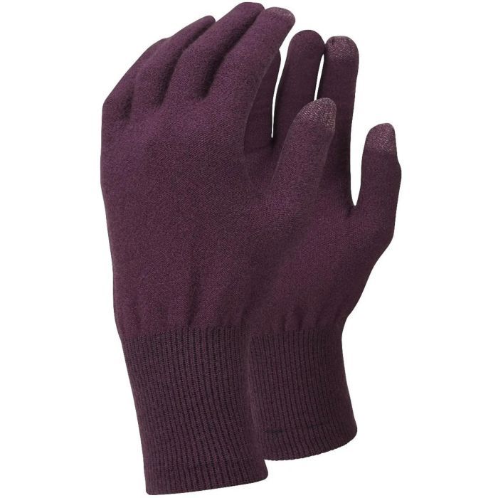 Рукавицы Trekmates Merino Touch Glove TM-005149 blackcurrant XL Фото