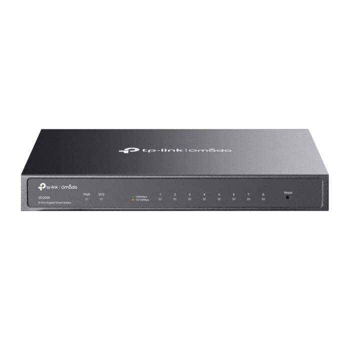 Коммутатор сетевой TP-Link SG2008 Фото