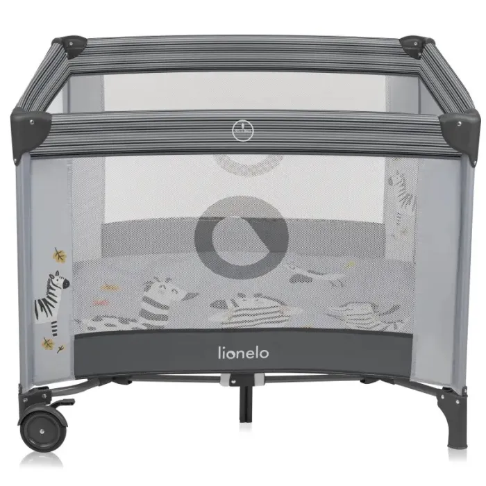 Детский манеж Lionelo Bonnie Grey Stone Фото 3