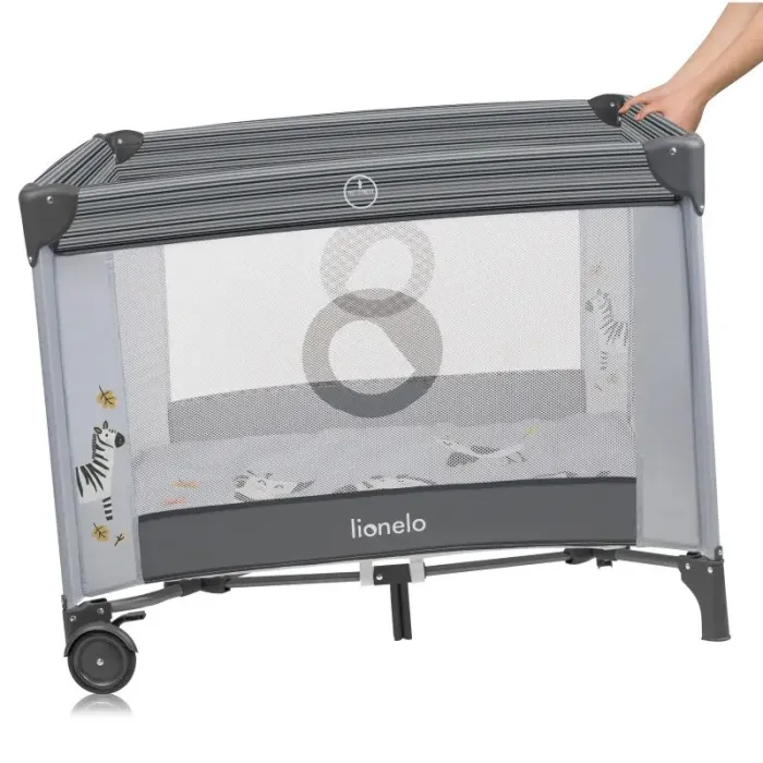 Детский манеж Lionelo Bonnie Grey Stone Фото 5