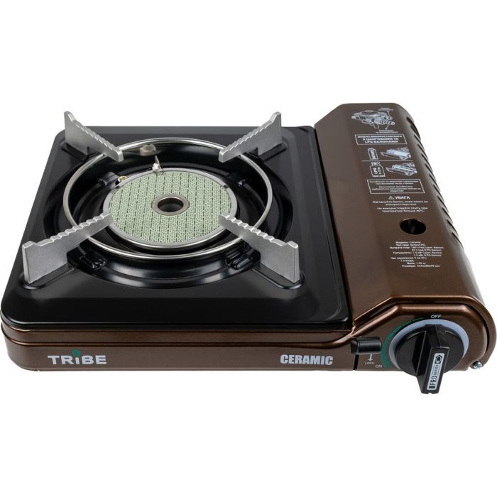 Портативная газовая плитка Tribe Ceramic Brown Фото