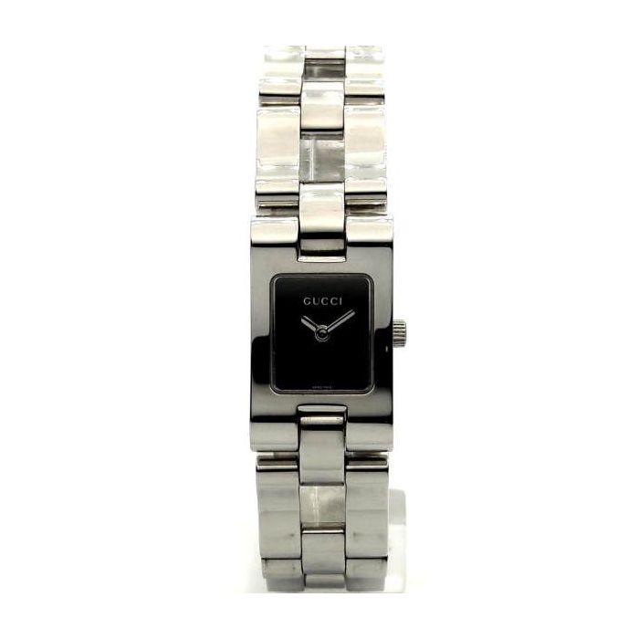 Наручные часы Gucci 2305L 22335 BLK/STEEL BRACELET Фото