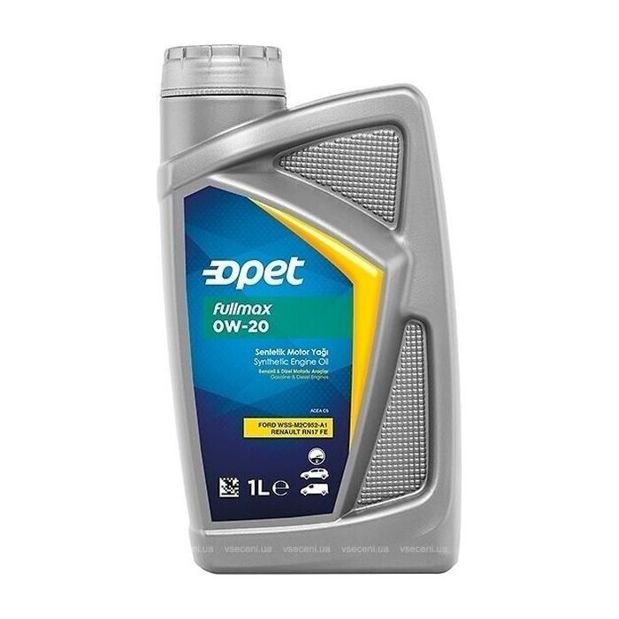 Моторное масло OPET FullMax 0W-20, 1л. Фото
