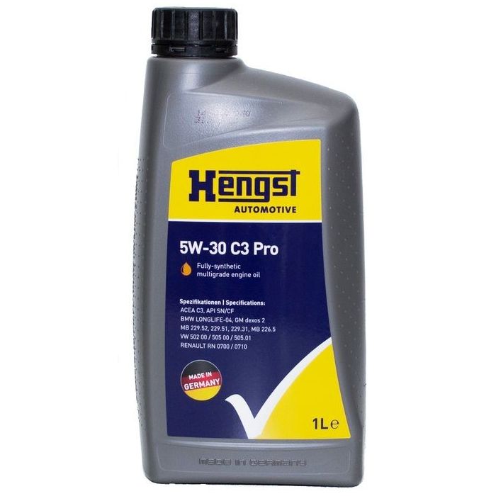 Моторное масло HENGST 5W-30 A3/B4 Pro, 1л Фото