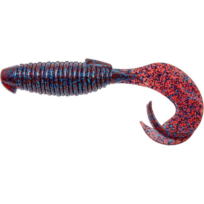 Силикон рыболовный Keitech Flapper Grub 4" Grape Фото