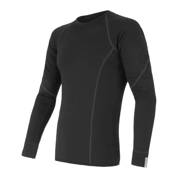 Термокофта Sensor Merino Active LS black 11109033 L Фото