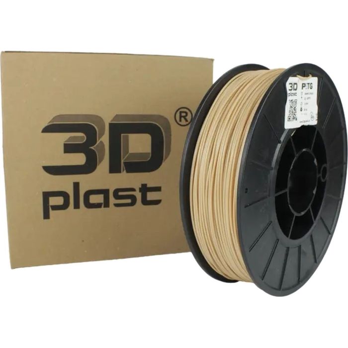 Пластик для 3D-принтера 3Dplast PETG 1.75мм, 0.85кг, beige Фото