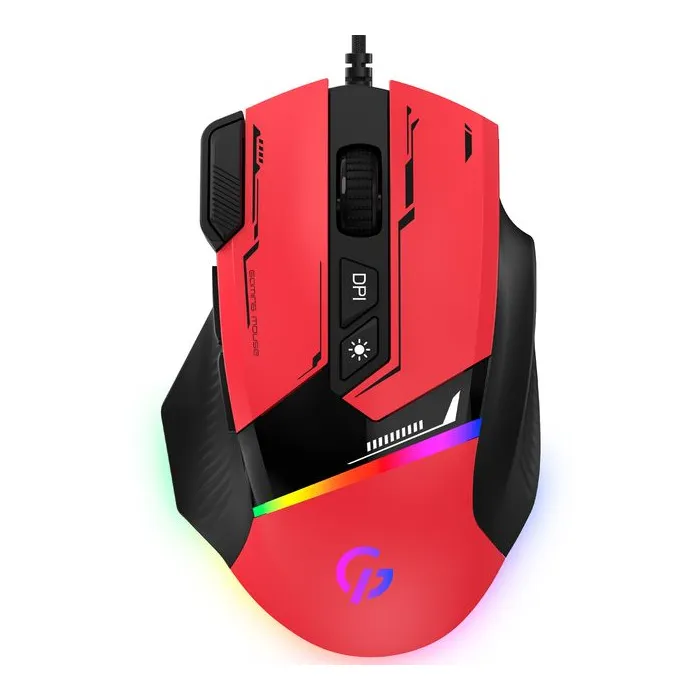 Мышка GamePro GM300R USB Red/Black Фото