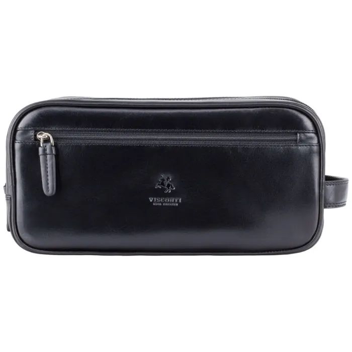 Несесер Visconti MZ100 Naples Italian Black Фото