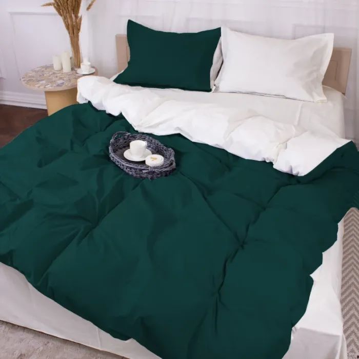 Постельное белье MirSon Poplin Line 002 + 091 Ellen 110x140 Фото