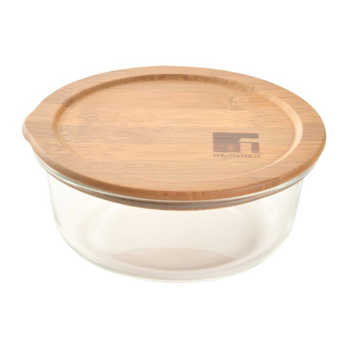 Пищевой контейнер Bergner Greener, круглий 950 мл Фото