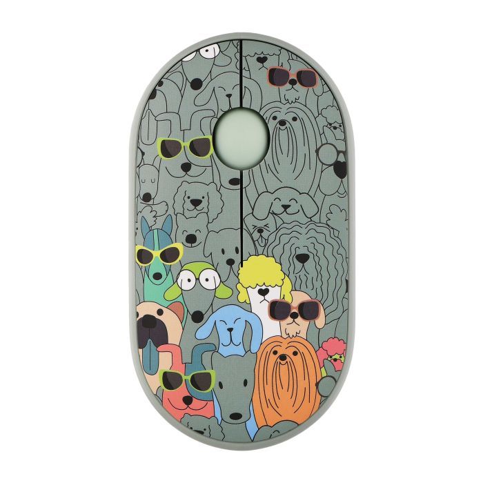 Мышка 2E MF300 PETSDOGS Silent Wireless/Bluetooth Green Фото