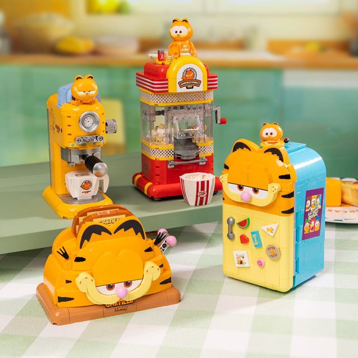 Конструктор Pantasy Garfield -Fantastic Machines - Великий холодильни Фото 1