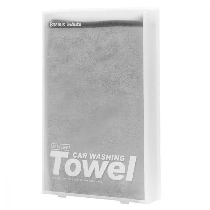 Салфетки Baseus Microfiber Easy life 40*80cm *1шт gray Фото