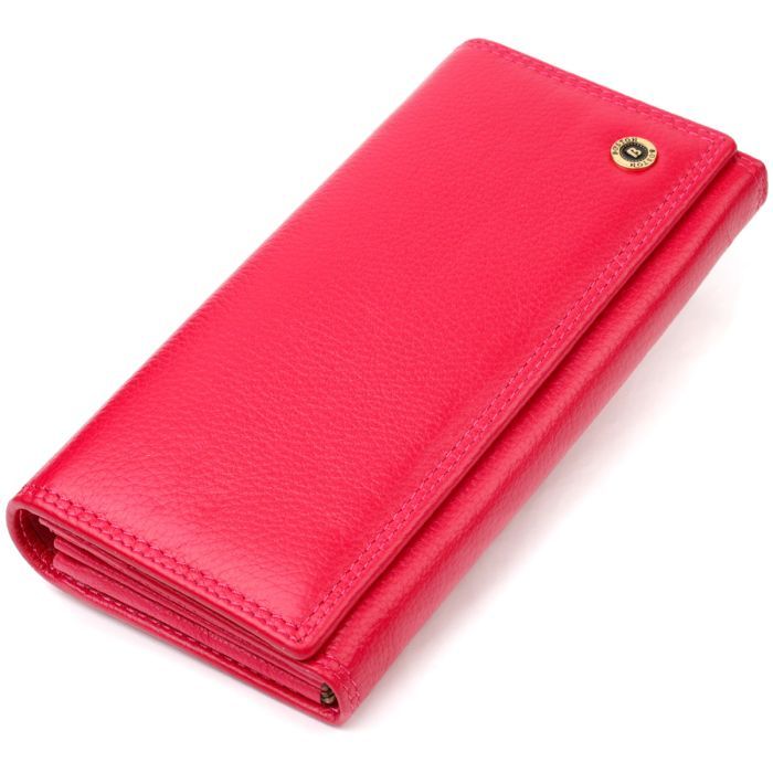 Кошелек Boston Из натуральной кожи Розовый Фото