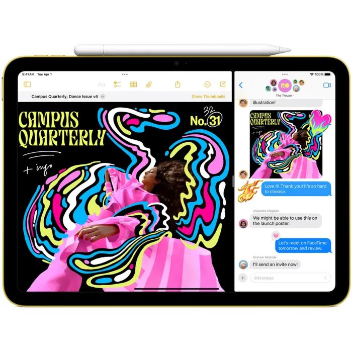 Планшет Apple iPad 11" 2025 Wi-Fi 128GB Blue Фото 3