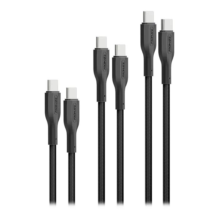 Дата кабель Promate USB-C to USB-C 2.0m Фото
