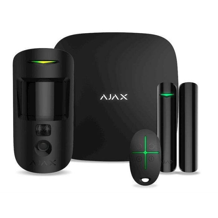 Комплект охранной сигнализации Ajax StarterKit Cam HDR black Фото
