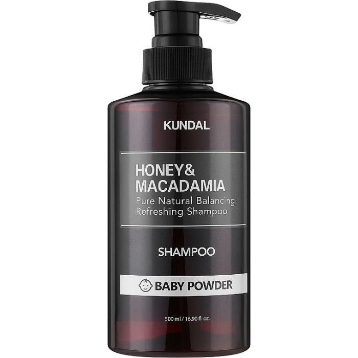Шампунь Kundal Honey & Macadamia Shampoo Baby Powder 500 мл Фото