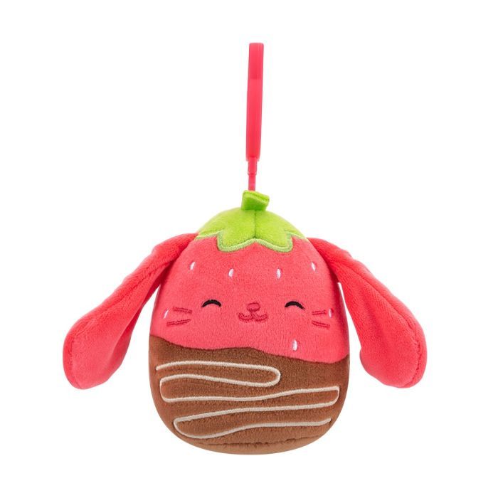Брелок Squishmallows на клипсе - Кролик Гунда 9 см Фото
