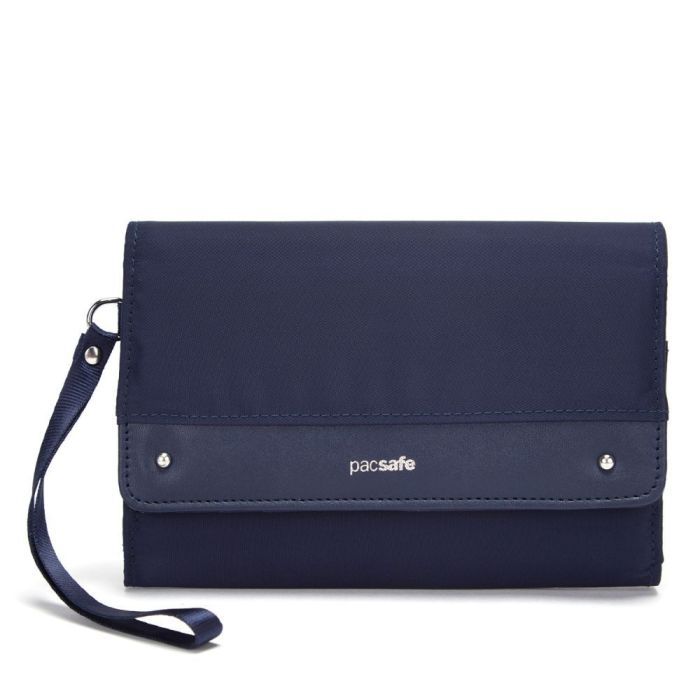 Кошелек Pacsafe RFIDsafe clutch wallet Темно-синій Фото