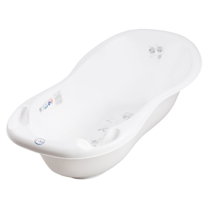 Ванночка Tega Baby LUX OWLS 102 см white Фото