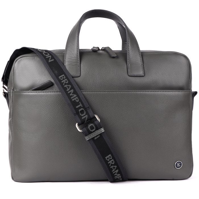 Сумка Brampton London Commandeer Grey Фото