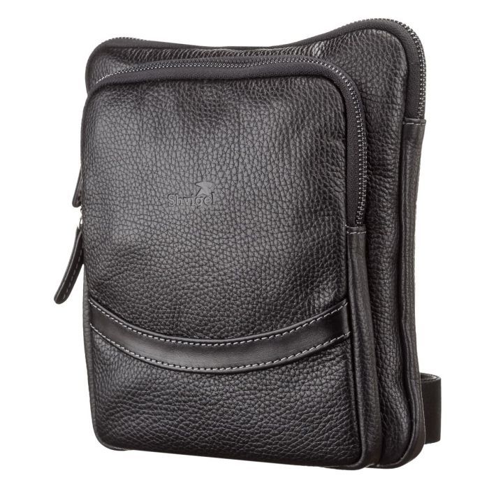 Сумка Shvigel Кожаная Черная Фото