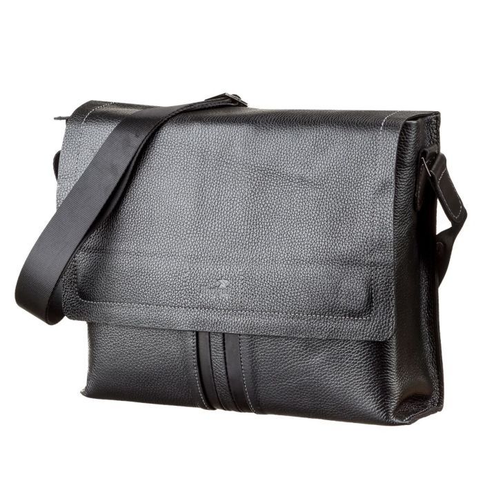 Сумка Shvigel Кожаная Черная Фото