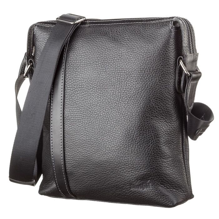 Сумка Shvigel Кожаная Черная Фото