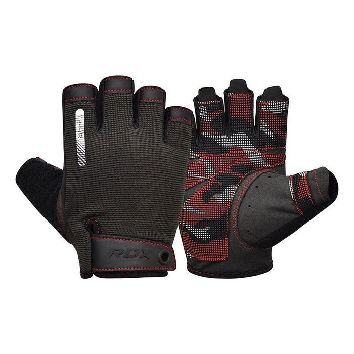 Перчатки для фитнеса RDX T2 Half Red M Фото