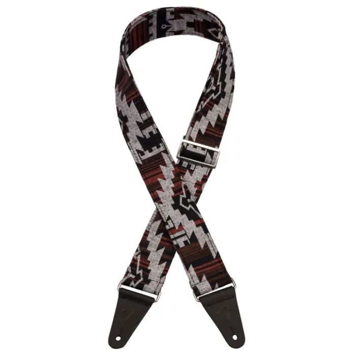 Ремень для гитары Fender Strap 2" Zion Aztec Black Фото