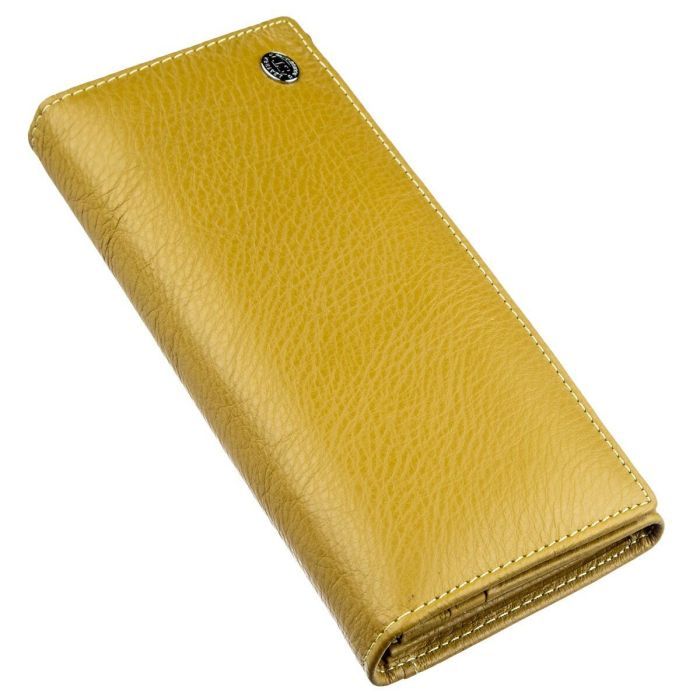 Кошелек ST Leather Горчичный Фото