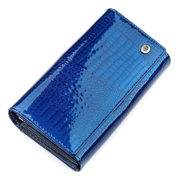 Кошелек ST Leather Синий Фото