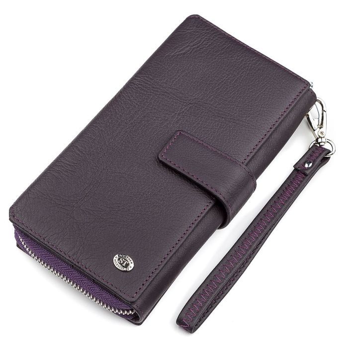 Кошелек ST Leather Фиолетовый Фото