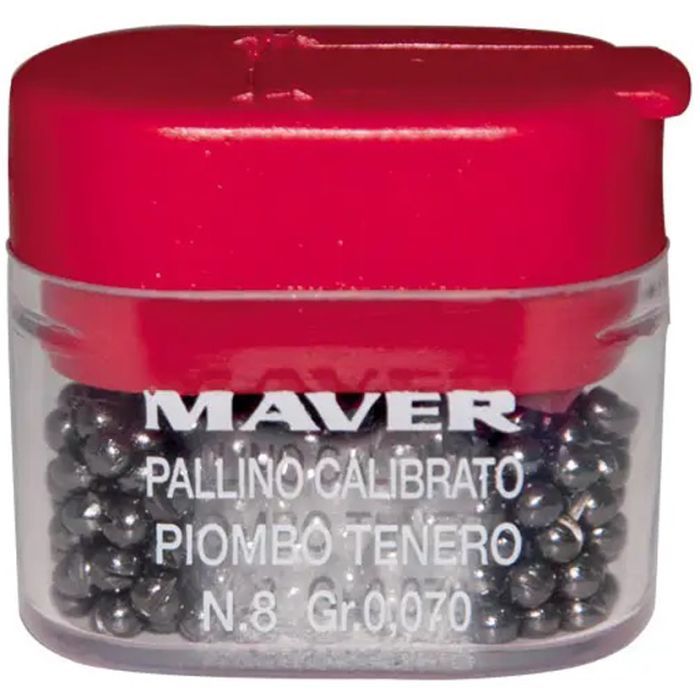 Грузило Maver набір Pallini Supercalibrati Teneri 4/0 (0.532g) Фото