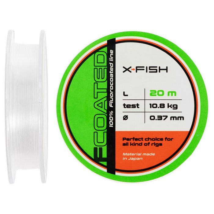 Флюорокарбон X-Fish FCoated 20m 0.37mm 10.8kg Фото