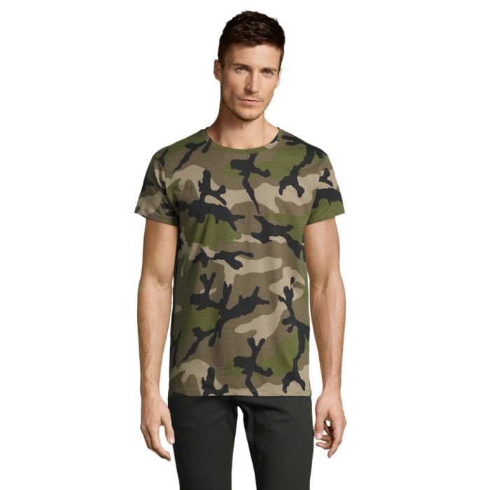 Футболка Sol's Camo men камо L Фото