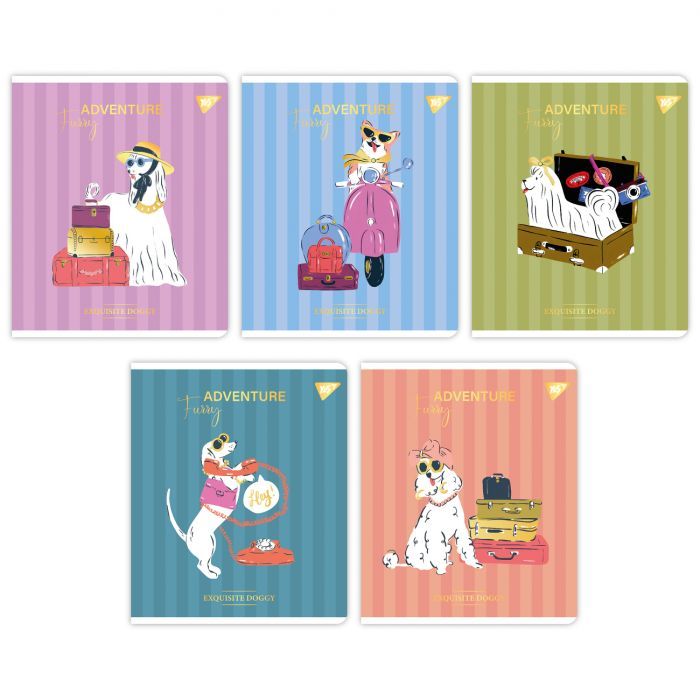 Тетрадь Yes Exquisite doggy 18 листов линия Фото