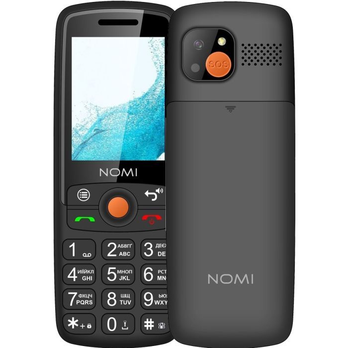 Мобильный телефон Nomi i2440 Black Фото