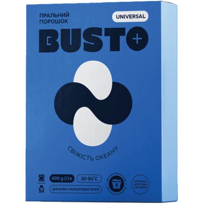 Стиральный порошок Busto Universal Свежесть океана 400 г Фото