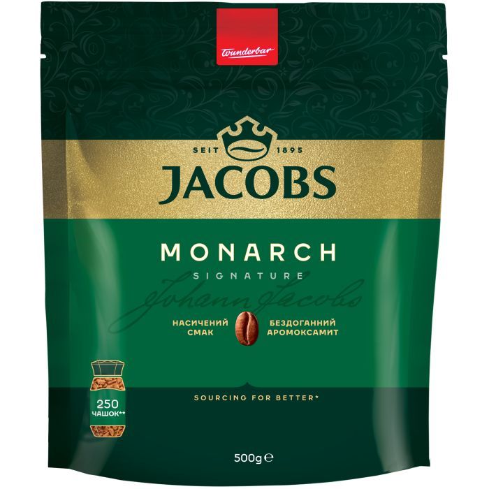 Кофе Jacobs MONARCH растворимая 500 г Фото