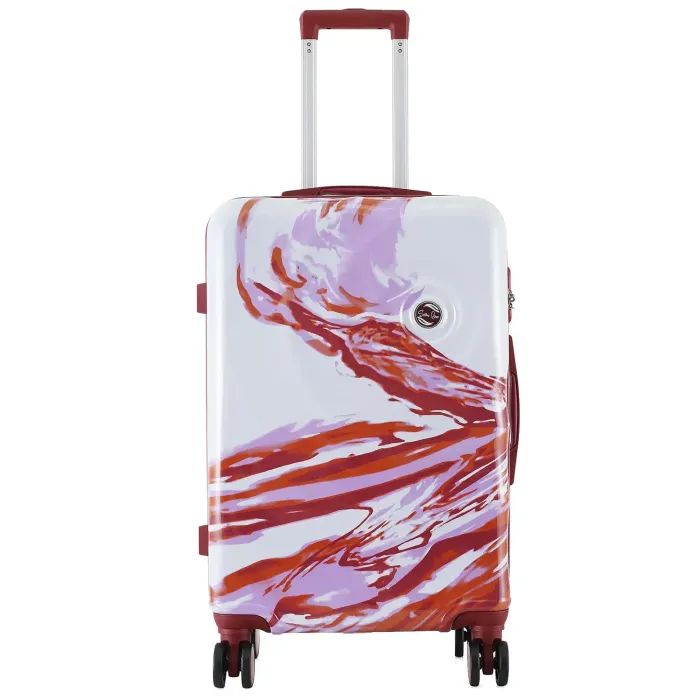 Чемодан Semi Line 24" M T5654-2 White/Red Print Фото