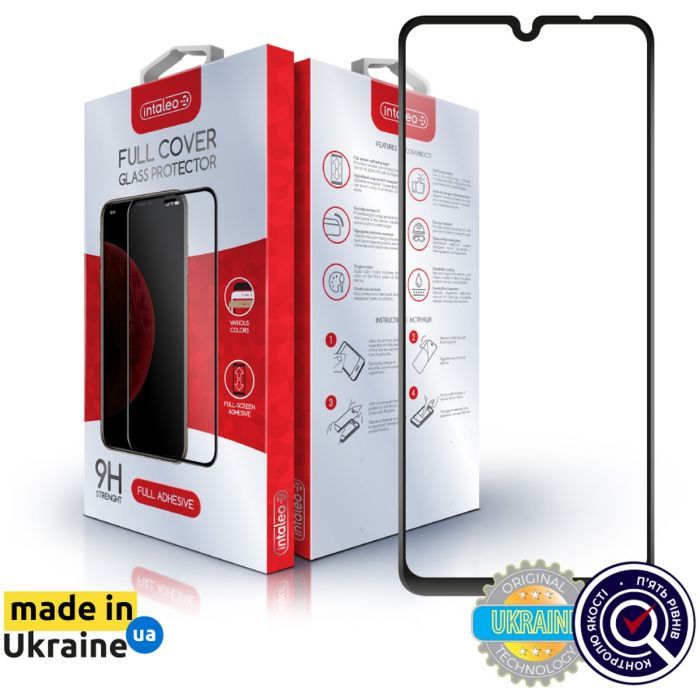 Стекло защитное Intaleo Full Glue Xiaomi Poco C75 Black Фото