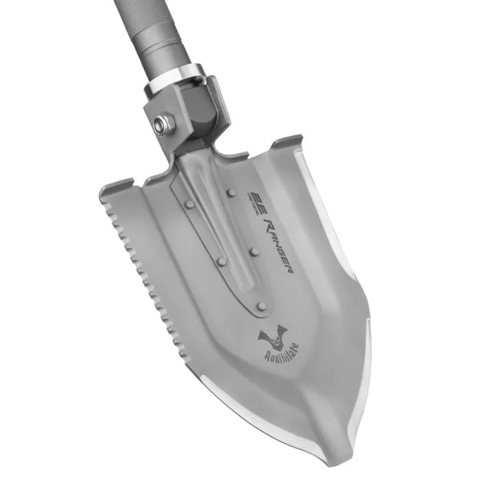 Тактическая лопата 2E Ranger Steel Gray розбірна, 22в1, з чохлом у компл Фото 7
