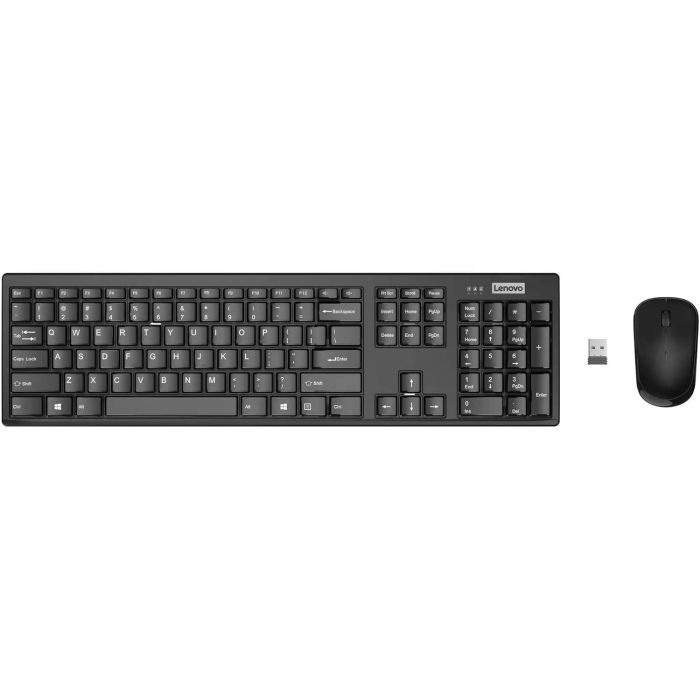 Клавиатура Lenovo 100 Wireless UA Black Фото
