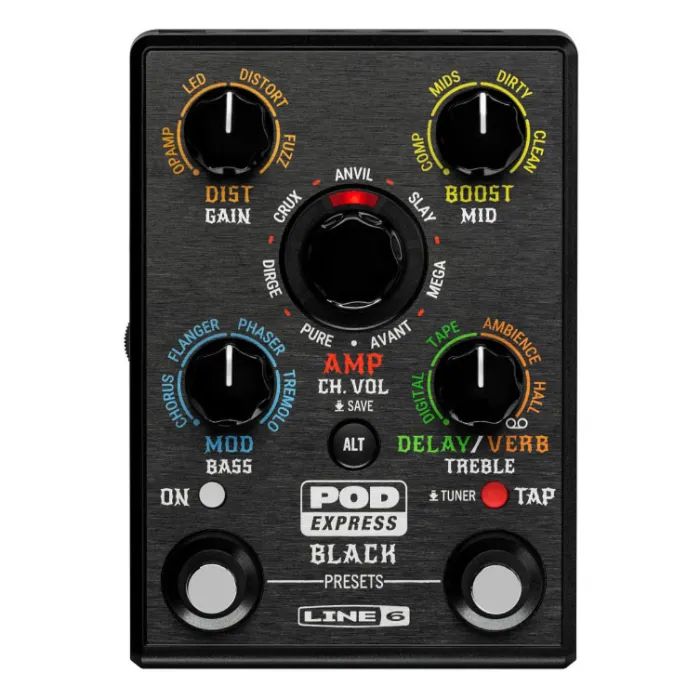 Гитарный процессор Line 6 POD Express Black Фото